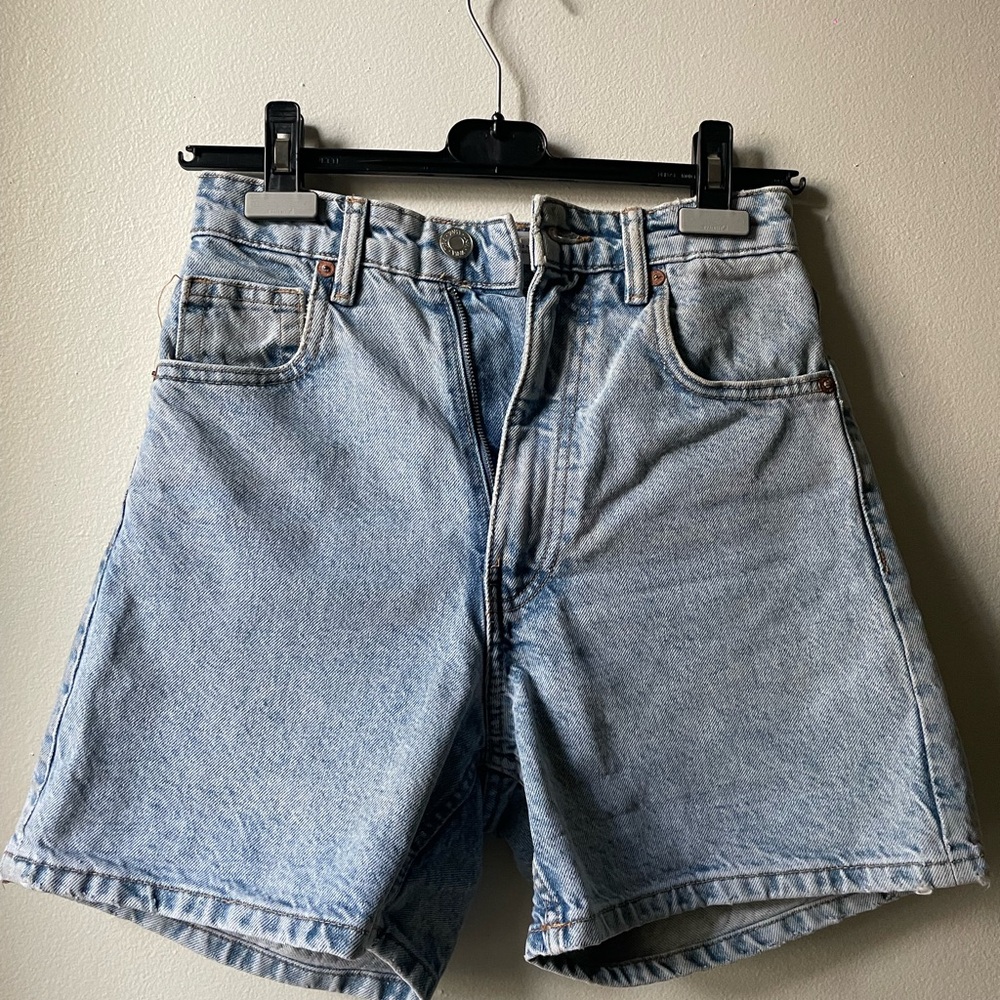 High waisted shorts